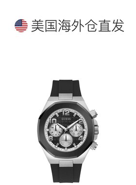 自营Guess Synthetic Sport Men's Watch - black 美国奥莱直发