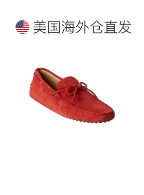 自营tod'sTod’s Gommino绒面蝴蝶结乐福鞋男款舒适休闲 美国奥莱