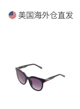 自营 Fila女式54毫米黑色太阳镜-黑色 美国奥莱直发