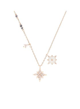 自营SWAROVSKI施华洛世奇女士浪漫星星金色项链时尚轻奢新年礼物