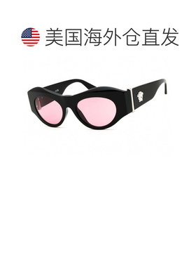 自营versaceVE4477U 532084黑色/粉红色-黑色 美国奥莱直发范思哲