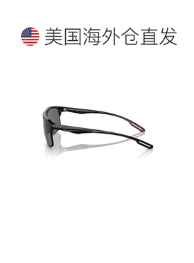 自营emporio armani4188u Sole Rectangular Propionate Sunglass
