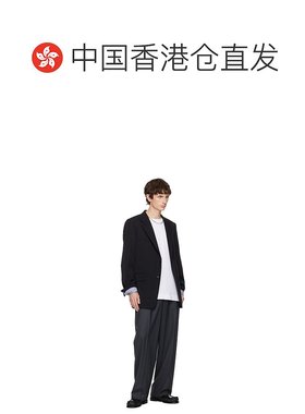 1h可退 香港直邮潮奢 Lanvin 朗雯 男士 Long Chain Cubic 项链 A