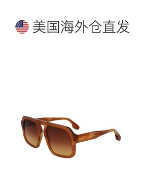 自营Victoria Beckham Acetate Women's Sunglasses - gold 美国