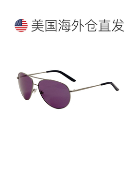 自营Nike Unisex 61 mm Silver Sunglasses - satin silver 美国