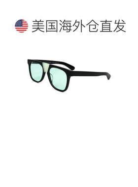 自营Calvin Klein Unisex 53 mm Green Sunglasses - forest gree