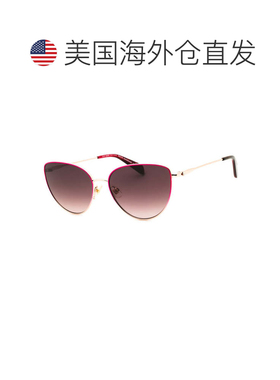 自营kate spadeHAILEY/G/S 00AW HA玫瑰金红色/棕色渐变-玫瑰金红