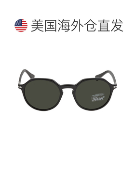 自营Persol Green Geometric Unisex Sunglasses PO3255S 95/31 5