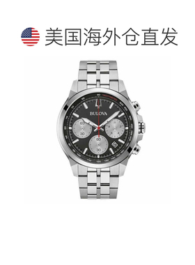自营Bulova Men's Classic 45mm Quartz Watch - blue 美国奥莱直