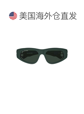 自营balenciagaBb0095s窄矩形框太阳眼镜-灰色 美国奥莱直发