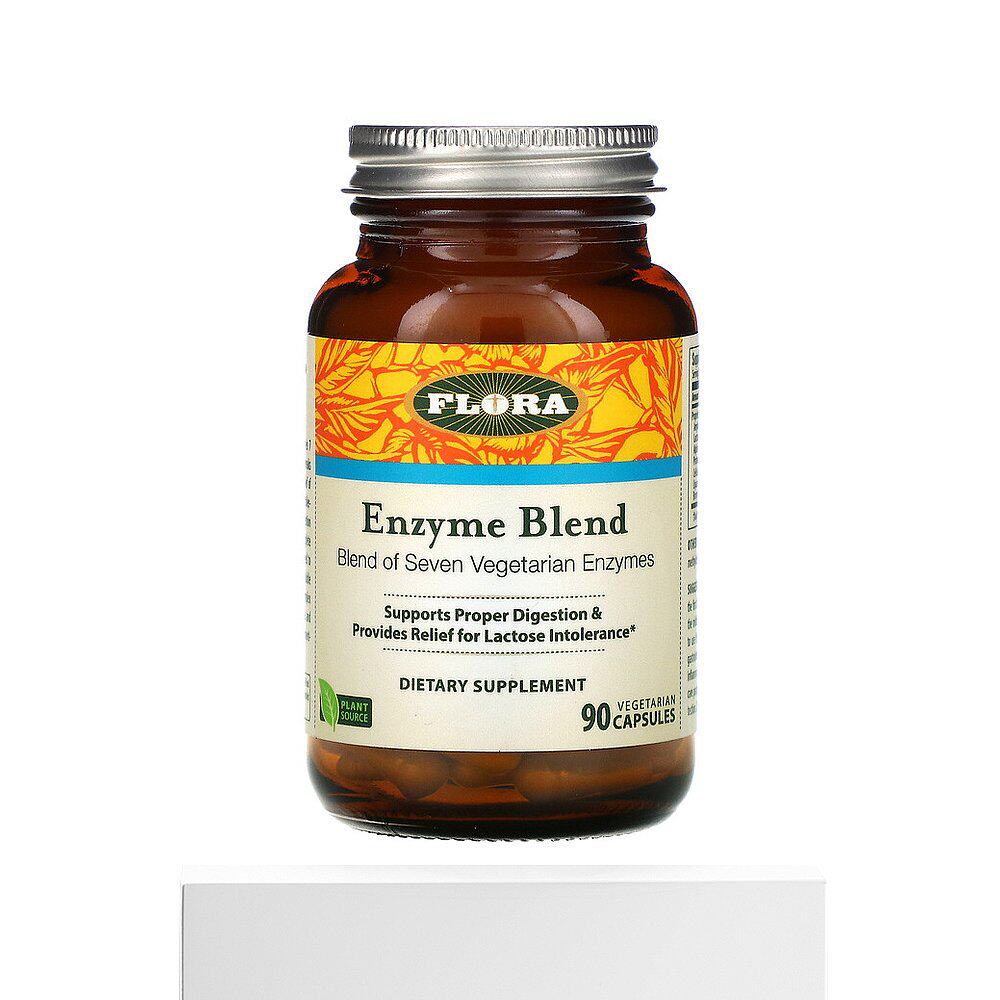 香港直发iherb flora酶有90粒胶囊 天猫国际探物美国其他膳食营养补充剂