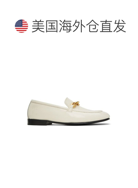 自营Jimmy Choo Calfskin Slip-On Women's Loafers - white 美国