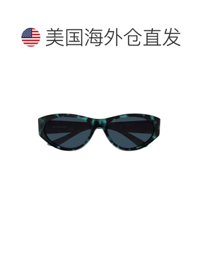 自营balenciagaBb0367s猫眼太阳镜-黑色 美国奥莱直发