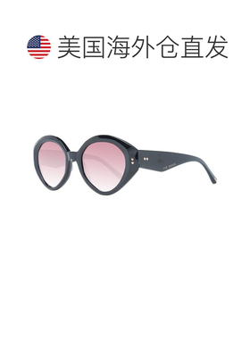 自营Ted Baker Acetate Women's Sunglasses - black 美国奥莱直