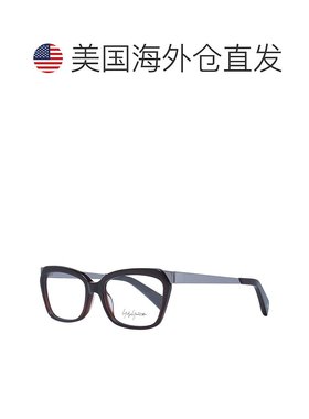 自营yohji yamamoto山本耀司中性款眼镜架-棕色 美国奥莱直发