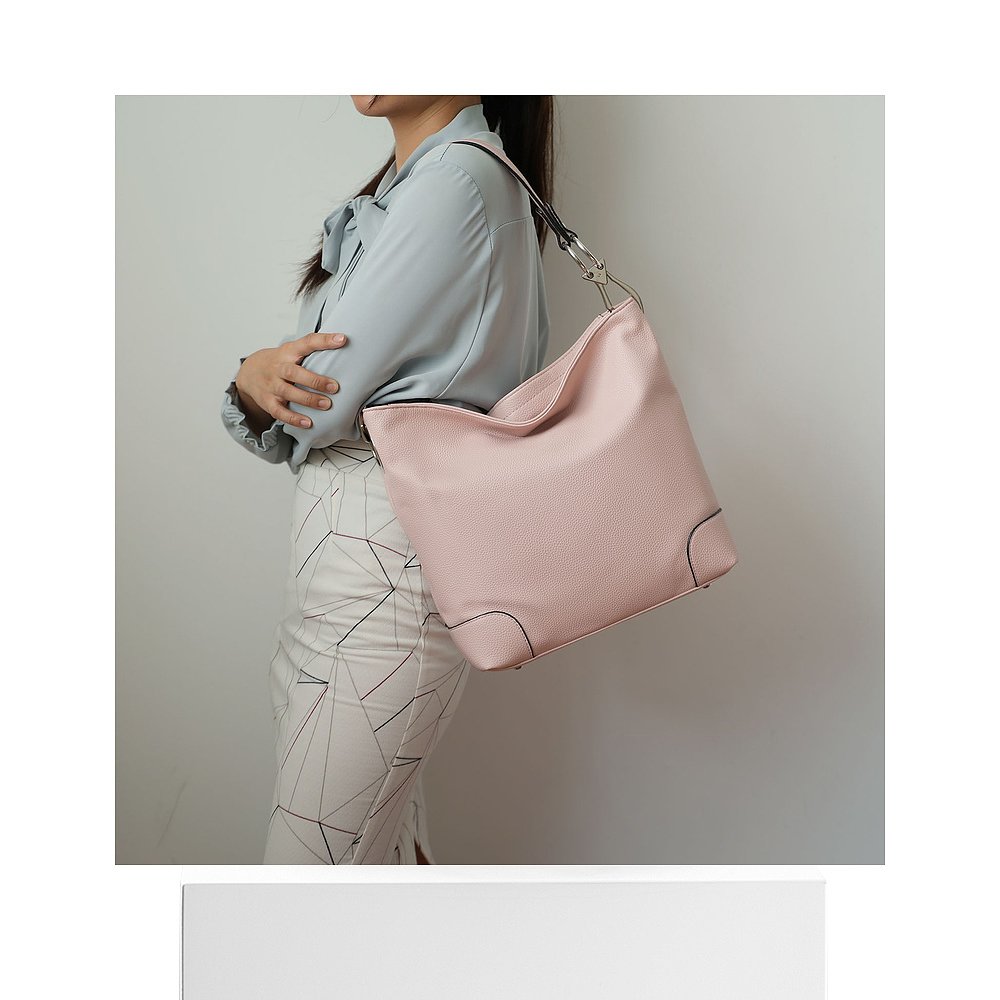 自营 mia k collectionViviana Women's 2Pcs Hobo Bag with Wris - 图3