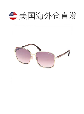 自营tom fordFT1029 32E玫瑰金/棕色-闪亮玫瑰金 美国奥莱直发