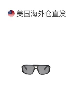 自营 philipp plein长方形Plein Legacy+NFT太阳镜-黑色/金色 美