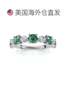 自营pompeii31Ct Sylvia Emerald & Diamond Anniversary Ring Go
