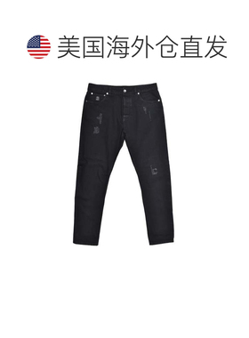 自营Brunello Cucinelli Cotton Jeans Men's blue - black 美国