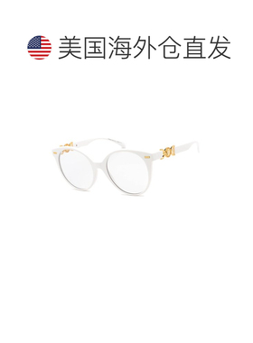 自营Versace Women's VE4442 55mm Sunglasses - white 美国奥莱