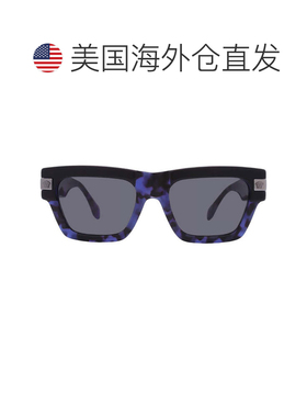 自营Versace Grey Square男士太阳镜VE4464 545887 55 - multi 美