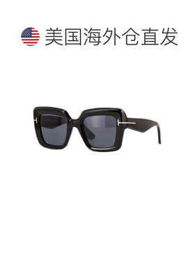 自营tom fordFT1157 01A闪亮黑色/烟雾-闪亮黑色 美国奥莱直发
