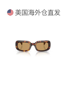 自营miu miu0mu B13s Rectangular Tortoiseshell Sunglasses - n