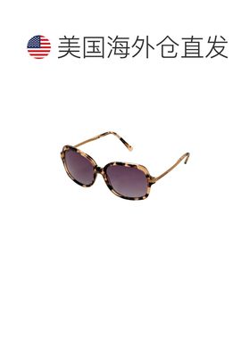 自营Michael Kors女式57毫米粉色太阳镜-粉色乌龟 美国奥莱直发