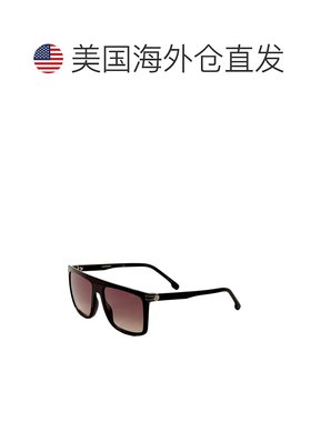 自营 Carrera中性款58毫米黑色太阳镜-黑色 美国奥莱直发卡雷拉