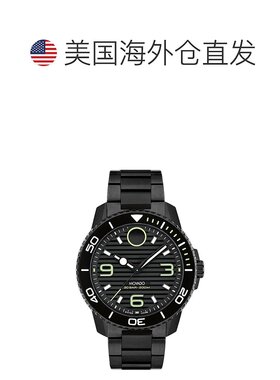 自营Movado Men's Bold Black Dial Watch - black 美国奥莱直发