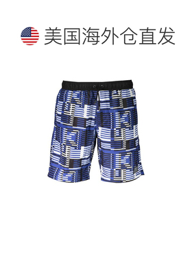 自营Karl Lagerfeld Polyester Men's Swim Men's Trunk - blue