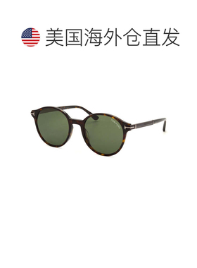 自营tom fordFT1184 52N深色哈瓦那/绿色-深色哈瓦那 美国奥莱直