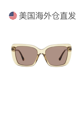 自营Burberry Brown Butterfly Ladies Sunglasses BE4456 416773