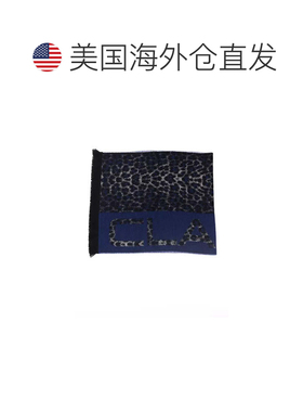 自营Cavalli Class Wool Men Men's Scarf - blue 美国奥莱直发