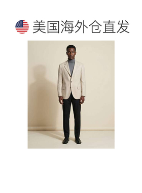 自营Brunello Cucinelli Wool Men's Blazer - beige 美国奥莱直