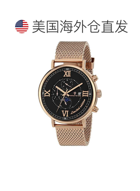 自营Christian Van Sant Men's Somptueuse LTD Black Round 46mm