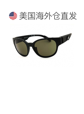 自营adidasSP0009 02N哑光黑/绿-哑光黑 美国奥莱直发