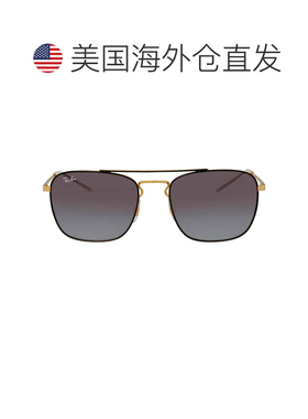 自营ray-banRay Ban Grey Gradient Square Unisex Sunglasses RB