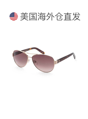 自营Marc Jacobs女式60mm金色哈瓦那太阳镜MARC699S-006J-HA-金色