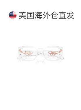 自营michael kors0mk4149u玫瑰金透明猫眼眼镜-白色 美国奥莱直发