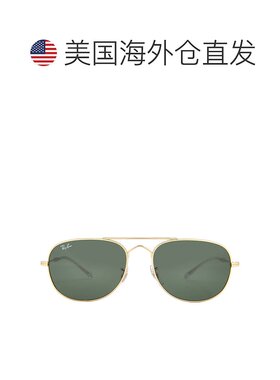 自营ray-banRay Ban Bain Bridge Green Pilot Unisex Sunglasses