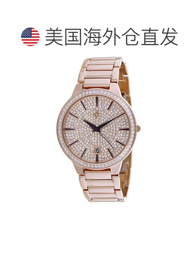 自营Christian Van Sant Women's Alessia Rose Gold Round 38mm