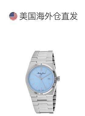 自营Mathey Tissot Men's Zoltan Blue Dial Watch - blue 美国奥