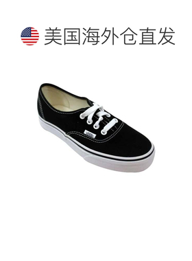 自营Vans Authentic VN000EE3BLK Sneakers Men's Black White Ca