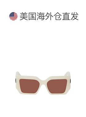 自营 off-white灰白色多佛广场太阳镜-米棕色 美国奥莱直发
