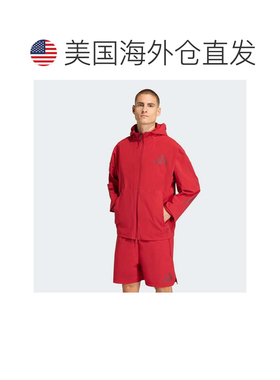自营Men's adidas adidas Z.N.E. WOVEN TRACK TOP - active maro