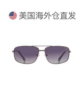 自营Polaroid Polarized Grey Shaded Rectangular Unisex Sungla