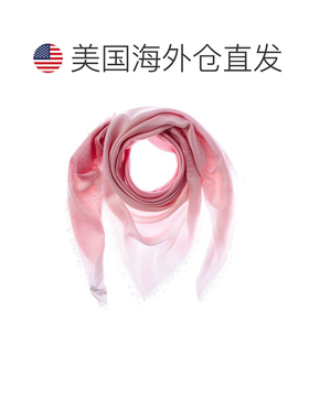 自营Jimmy Choo棉质混纺围巾-粉红色 美国奥莱直发