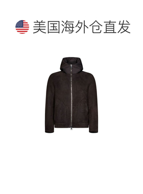 自营Herno Lambskin Men's Coat - brown 美国奥莱直发